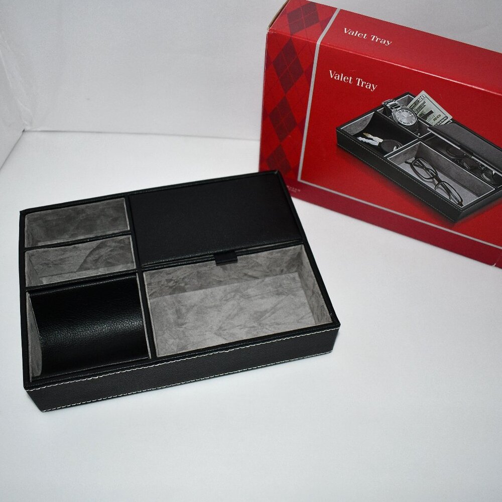 Valet Tray in Black #044151013 NIB